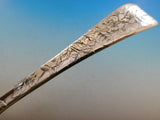 Lap Over Edge by Tiffany Sterling Silver Berry Spoon GW Helmet Bowl 8 7/8"