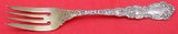Imperial Chrysanthemum By Gorham Sterling Silver Salad Fork Goldwashed 5 5/8"