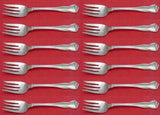 Provence by Tiffany and Co Sterling Silver Salad Fork Set 12 pieces 6 7/8"
