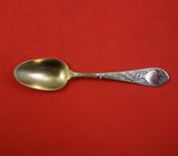 Raphael by Gorham Sterling Silver 4 O'Clock Spoon Gold Washed Stippled 4 3/4"