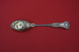 English King by Tiffany and Co Sterling Berry Spoon GW w/design in bowl 8 5/8"