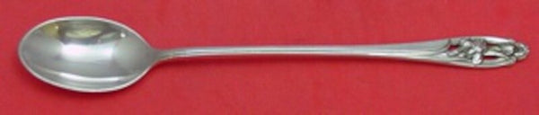 Silver Iris by International Sterling Silver Iced Tea Spoon 7 1/4"