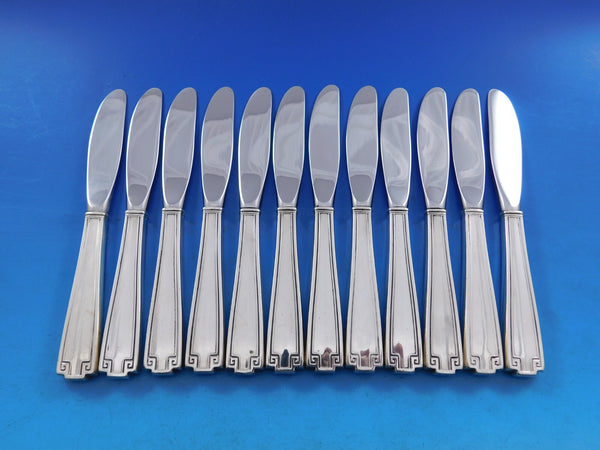 Etruscan by Gorham Sterling Silver Butter Spreader HH modern Set 12 pcs 6 1/4"