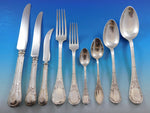 Austrian 800 Silver Flatware Set Service Fitted Box 79 pieces with Bow & Ribbon