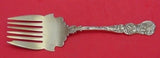 Heraldic by Durgin Sterling Silver Sardine Fork Vermeil 6 1/4"