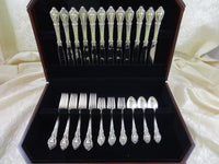 Eloquence by Lunt Sterling Silver Flatware Service Set 48 Pieces Dinner Size