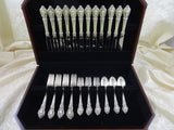 Eloquence by Lunt Sterling Silver Flatware Service Set 48 Pieces Dinner Size