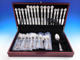 Carnation by Wallace Sterling Silver Flatware Service 8 Set Dinner 41 pcs