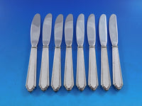 William and Mary by Lunt Sterling Silver Butter Spreader HH Modern Set 12 pcs