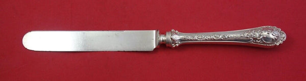 Maintenon by Shiebler Sterling Dinner Knife with Blunt Silverplate Blade 10"