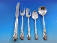 Sea Sculpture by Gorham Sterling Silver Flatware Set for 12 Service 66 pieces