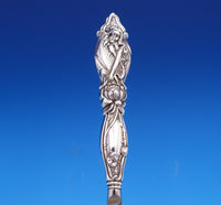 Simons Bros Art Nouveau Sterling Silver Shoe Horn w/Woman HH SP 9" #1532 (#7794)