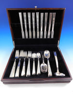 Codan #1 Mexican Sterling Silver Flatware Set 10 Service 51 pieces Arts & Crafts