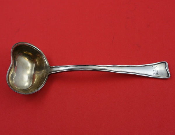Lap Over Edge Plain by Tiffany and Co Sterling Silver Gravy Ladle Heart Shape 8"