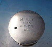 English Sterling Silver Hydrometer with Crest 3/4" x 1 1/2" (#5501)