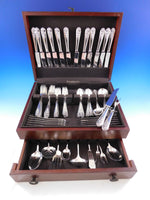 Pendant of Fruit by Lunt Sterling Silver Flatware Set for 12 Service 84 pieces