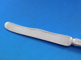 Lap Over Edge Acid Etched by Tiffany Sterling Dessert Knife HHAS w/ Foliage #3