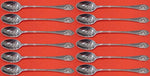 Mount Vernon by Lunt Sterling Silver Iced Tea Spoon Set of 12 pcs 7 1/2"