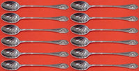 Mount Vernon by Lunt Sterling Silver Iced Tea Spoon Set of 12 pcs 7 1/2"
