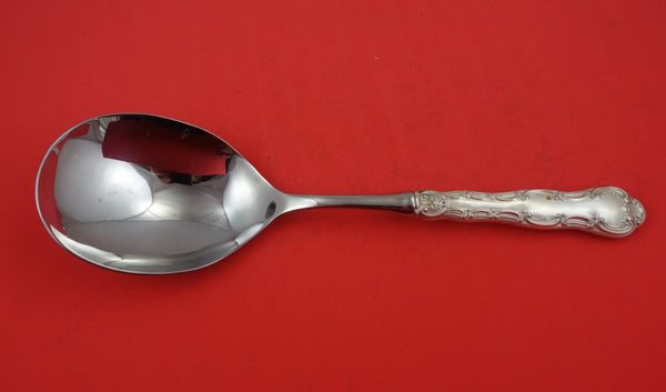 Strasbourg by Gorham Sterling Silver Berry Spoon HH w/ Stainless Bowl 11" Orig.