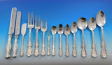 Louis XV by Whiting Sterling Silver Flatware Set for 12 Service 184 pieces