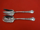 Florentine by Tiffany and Co Sterling Silver Salad Serving Set 2pc Orig 9 3/4"