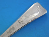 Lap Over Acid Etched by Tiffany Sterling Silver Fish Server Catfish Seaweed Sea