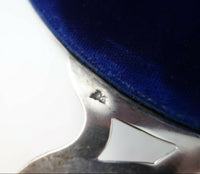Mauser Sterling Silver Mirror Oval #1420 10" x 7" c.1920 (#5787)