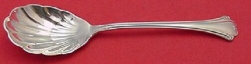 English Chippendale by Reed and Barton Sterling Silver Sugar Spoon Shell 6 1/2"