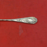 Rocaille by Gebrüder Reiner German 800 Silver Demitasse Spoon Gold-washed 4 1/4"