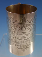 Edward C. Brown English Sterling Silver Baby Cup HMS Duchess of Devonshire #2171