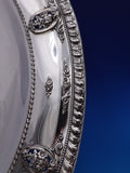 Rose Point by Wallace Sterling Silver Serving Tray Round Rippled #4381 (#8962)