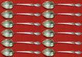 Brocade by International Sterling Silver Grapefruit Spoon Custom Set 12pc 6"