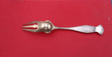 Canterbury by Towle Sterling Silver Pastry Fork gold washed 3-tine 6"