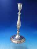 Gadroon by QR Sterling Silver Candlestick Pair 12" Tall Vintage #2538 (#6115)