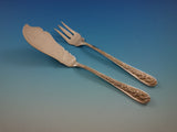 Corsage by Stieff Sterling Silver Flatware Set Service 30 pieces Repousse Floral