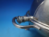 English Silver on Copper Warming Dome with Stand c. 1800 8" x 1 1/2" (#5978)
