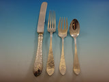Van Dyke by International Sterling Silver Flatware Set Service 119 Pcs S Mono