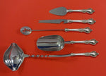 Delacourt by Lunt Sterling Silver Cocktail Party Bar Serving Set 5pc Custom Made