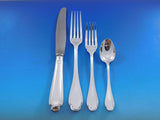 Pompadour by Christofle France Silverplate Flatware Service Set 142 pcs + chest