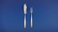 Silver Flutes by Towle Sterling Silver Flatware Set For 12 Service 76 Pieces