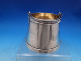 Gorham Sterling Silver Milk Pail faux Wood finish Swing Handle c1872 (#7428)