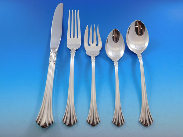 Eighteenth Century by Reed & Barton 18th Sterling Silver Flatware Set 46 Pieces