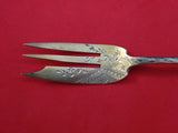 Aesthetic Mixed Metals Gorham Sterling Silver Pie Fork 7" Laurel Leaves GW