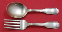 American Chippendale by Frank Smith Sterling Silver Baby Set 2pc