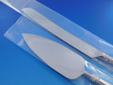 American Victorian by Lunt Sterling Silver Wedding Cake Set Server 2pc Custom HH