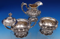 Francis I by Reed & Barton Sterling Silver Tea Set 6-pc w/ Kettle  #4353-2