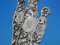 Heraldic by Whiting Sterling Silver Flatware Set For 12 Service 100 pcs Dinner