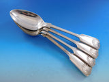 Fiddle Shell by Roberts & Belk English Silverplated Flatware Set Service 94 pcs
