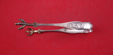 Bird by Wendt Sterling Silver Ice Tong w/ claws & GW tips on claws 6 1/2"